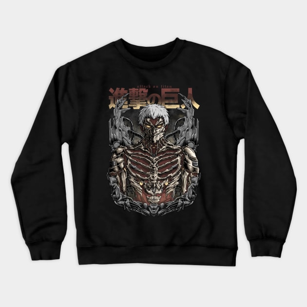 Attack on titans Crewneck Sweatshirt by molenoise